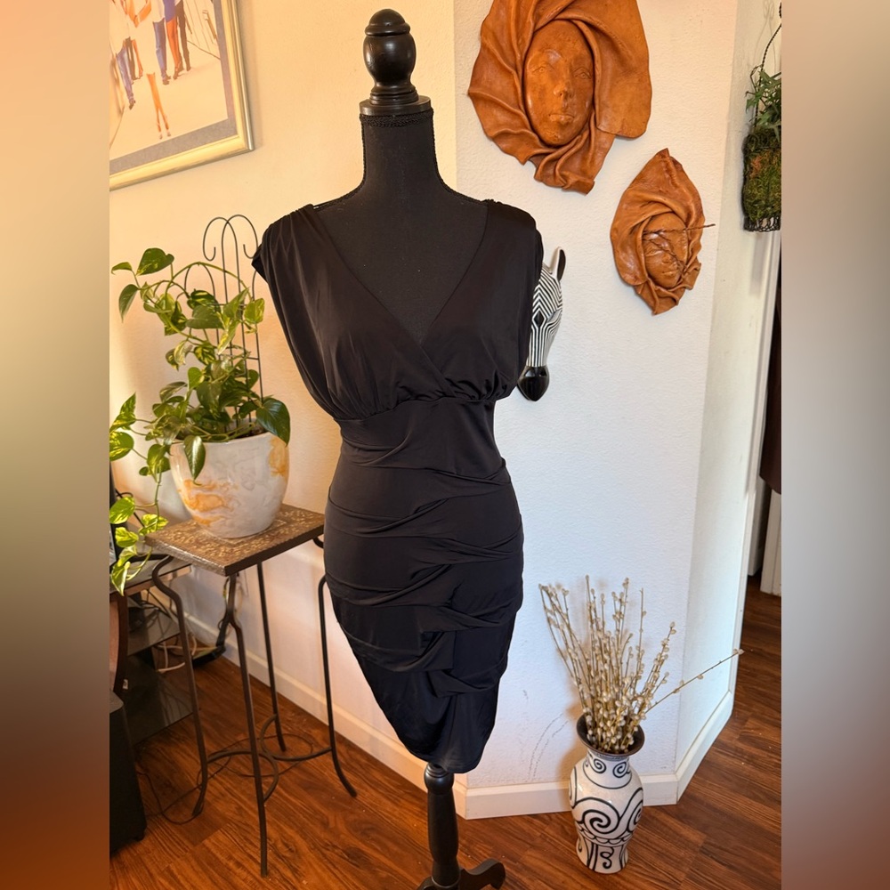 Vintage Baby Phat Black Midi Dress